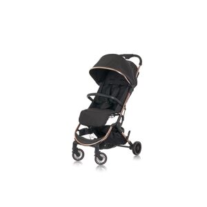 Obaby Roo Stroller with Rose Gold Chassis-Black (New 2022)