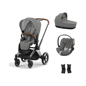 Cybex Priam Chrome Pushchair with Lux Carry Cot & Cloud Z Car Se