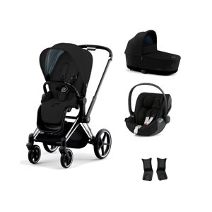 Cybex Priam Chrome Pushchair with Lux Carry Cot & Cloud Z Car Se