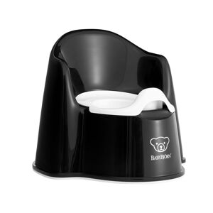 BABYBJÖRN Potty Chair-Black/White (New 2022)