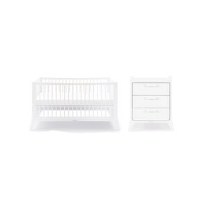 SnuzFino 2 Piece Nursery Furniture Set-White