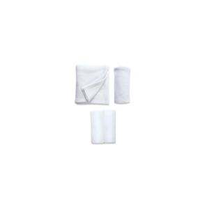 Clair De Lune Micro-Fresh Cot Bed Starter Set-White