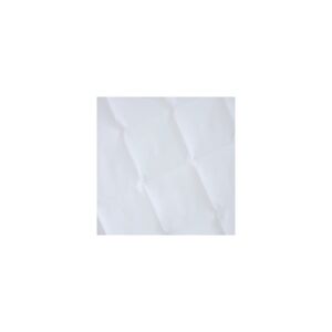 Clair De Lune Micro-Fresh Quilted Cot Bed Mattress Protector-Whi