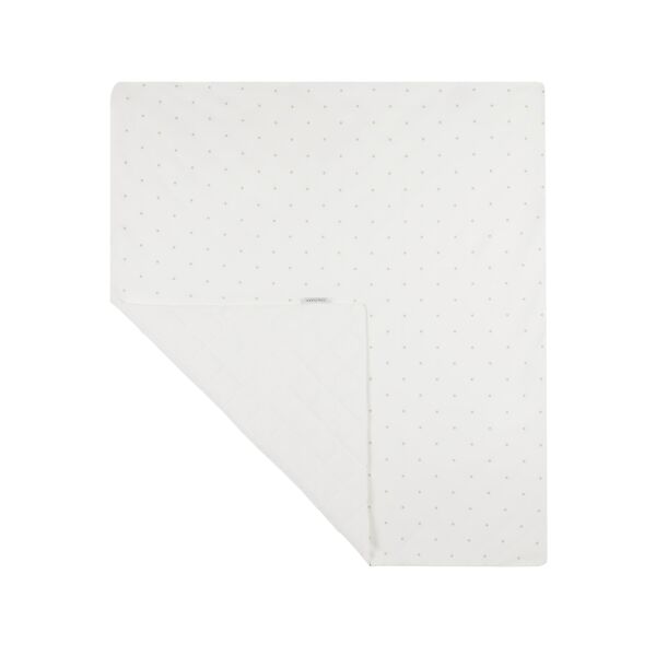 Ickle Bubba Bunnychino Dream Cot Quilt-Grey