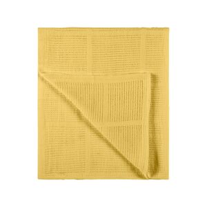 Ickle Bubba Rustic Safari 100% Cotton Reversible Blanket-Ochre