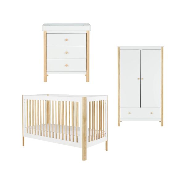 Ickle Bubba Tenby 3 Piece Roomset-Scandi White