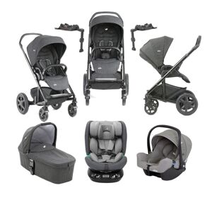 Joie Chrome DLX (I-Snug & I-Size) 5 Piece Travel System With iso