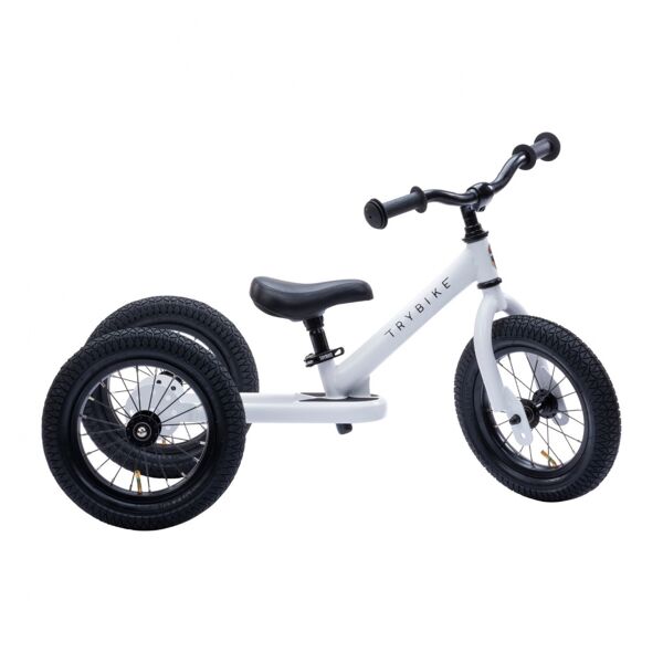 Trybike 2-in-1 Vintage Balance Trike-White