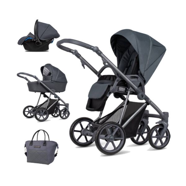 Venicci Asti 3in1 Travel System-Smokey Grey