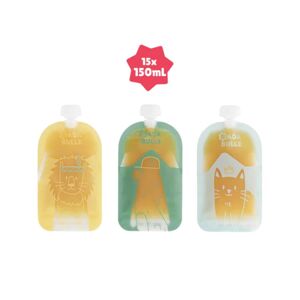 Babymoov Reusable Food Pouches x15