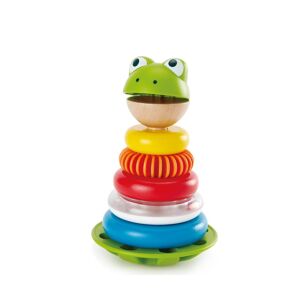 Hape Mr.Frog Stacking Rings-Multi