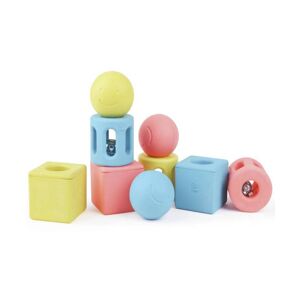 Hape Trio Geometric Rice Toy-Multi