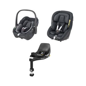 Maxi Cosi 360 Car Seat Bundle-Essential Graphite
