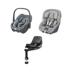 Maxi Cosi 360 Car Seat Bundle-Essential Grey