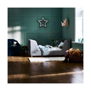 Obaby Lumi Velvet Toddler Bed-Grey