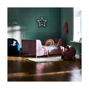 Obaby Lumi Velvet Toddler Bed-Pink