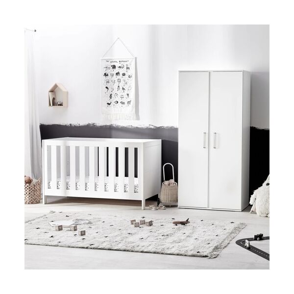 Silver Cross Finchley 2 Piece Room Set-White