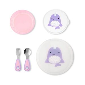 Skip Hop Zoo Table Ready Mealtime Set-Narwhal