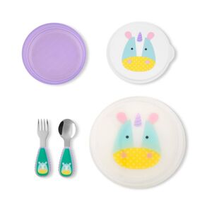 Skip Hop Zoo Table Ready Mealtime Set-Unicorn