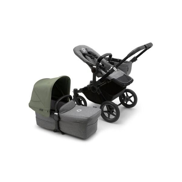 Bugaboo Donkey 5 Mono Styled By You Pushchair-Black/Grey Melange