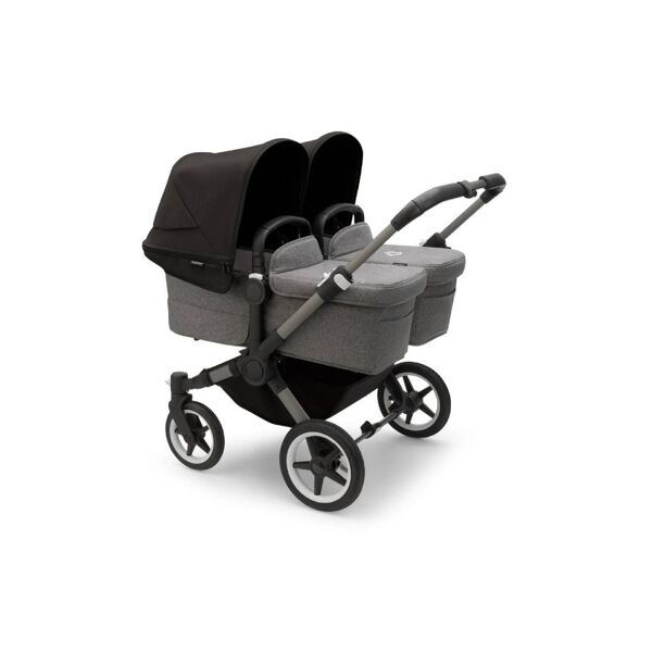 Bugaboo Donkey 5 Twin Styled By You Pushchair-Graphite/Grey Mela