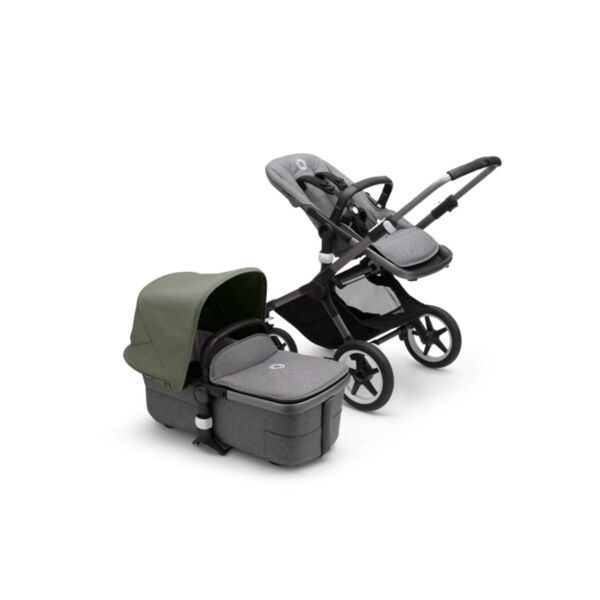 Bugaboo Fox 3 Styled By You Pushchair + FREE FOOTMUFF- Graphite/