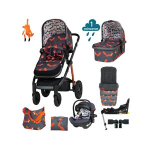 Cosatto Wow 2 Acorn Everything Bundle-Charcoal Mister Fox