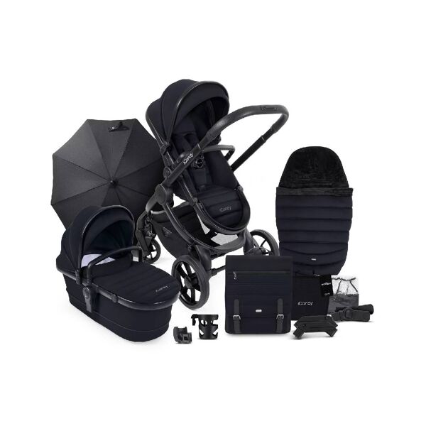 iCandy Peach 7 Complete Summer Pushchair Bundle - Jet/Black Edit