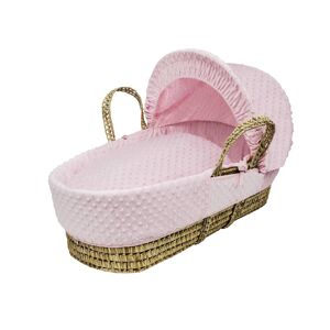 Kindervalley Dimple Palm Moses Basket-Pink