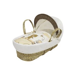 Kindervalley Tiny Ted Moses Basket-Cream
