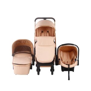 My Babiie Billie Faiers Quilted Rose Gold Belgravia Travel Syste
