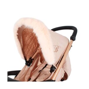 My Babiie Pram Hood Fur Trim-Blush (MBZZFURSH)