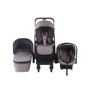 My Babiie Samantha Faiers Quilted Belgravia Travel System-Grey M