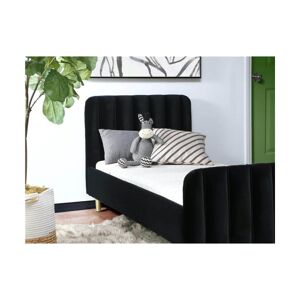 Obaby Gatsby Velvet Toddler Bed-Black