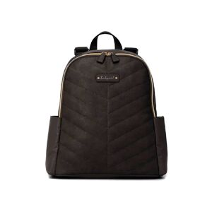Babymel Gabby Vegan Leather Backpack - Black