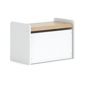 Boori Tidy Toy Box-White & Almond (20222)