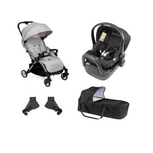 Chicco Goody Plus 3in1 Travel System Bundle-Cool Grey