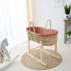 Clair De Lune Organic Palm Moses Basket-Orange