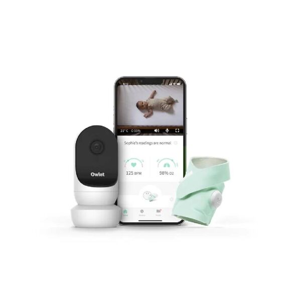 Owlet Monitor Duo / Smart Sock 3 + Cam 2 - Mint