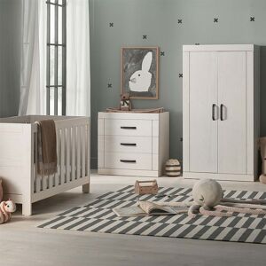 Silver Cross Alnmouth Complete Nursery Set-White