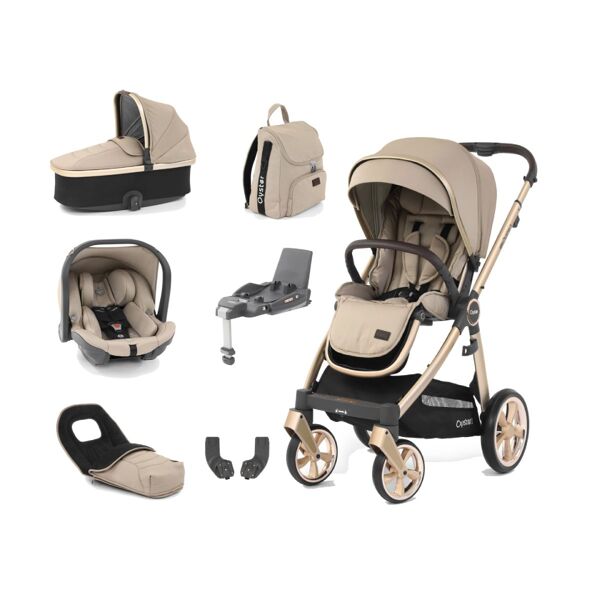 BabyStyle Oyster 3 Champagne Chassis Edition 7 Piece Luxury Trav