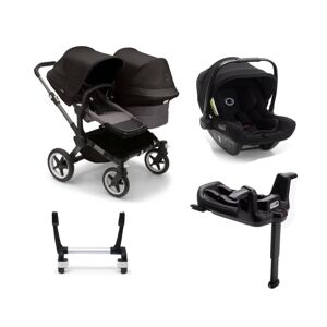 Bugaboo Donkey 5 Duo (Turtle Air) Travel System Bundle-Graphite/
