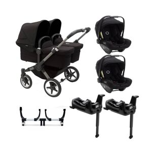 Bugaboo Donkey 5 Twin (Turtle Air) Travel System Bundle-Graphite