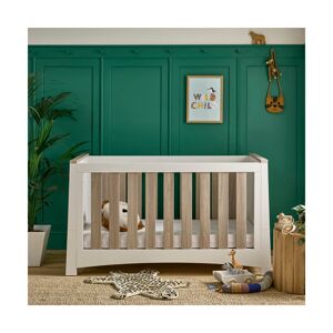 CuddleCo Ada Cot Bed-White/Ash