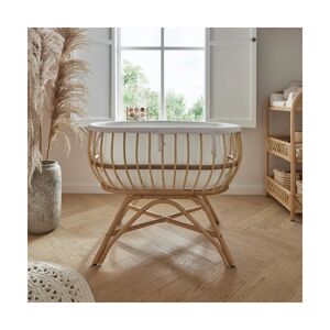 CuddleCo Aria Crib-Rattan
