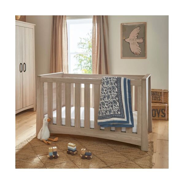 CuddleCo Isla Cot Bed-Ash