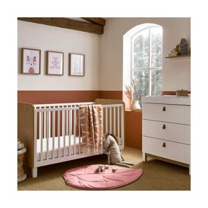 CuddleCo Rafi 2 Piece Furniture Set-Oak/White
