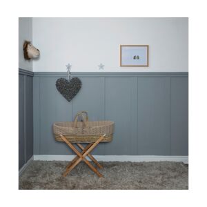 Cuddles Collection Cable Knit Mosses Basket Bundle-Brown