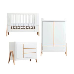 Gaia Hera 3 Piece Roomset-Scandi White/Natural
