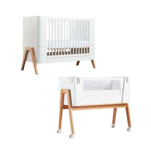 Gaia Hera Complete Sleep Cot & Co-Sleep Crib with Mattress-Scand